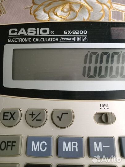 Калькулятор casio