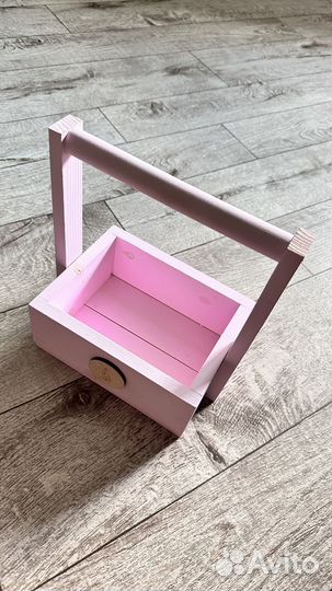 Ящик деревянный подарочный