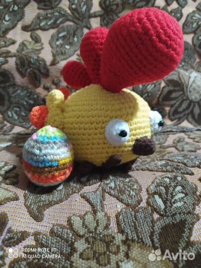 Пасхальные игрушки. Кукла ручной работы
