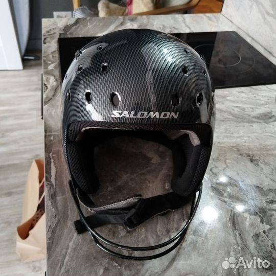 Шлем горнолыжный с гардой Salomon