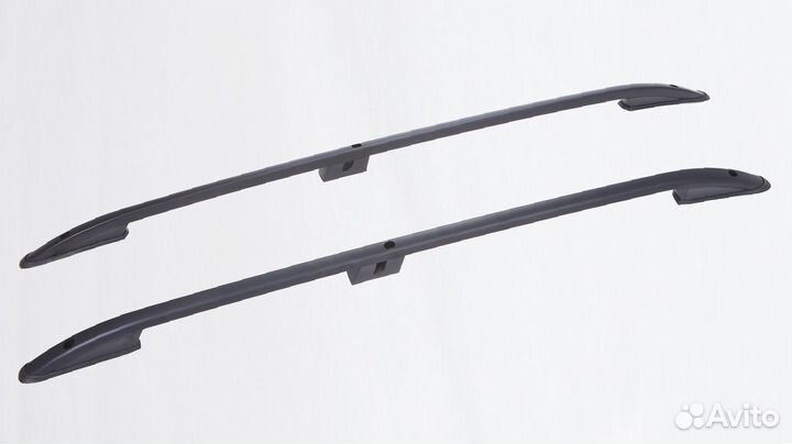 Рейлинги fiat doblo 2010+ черные