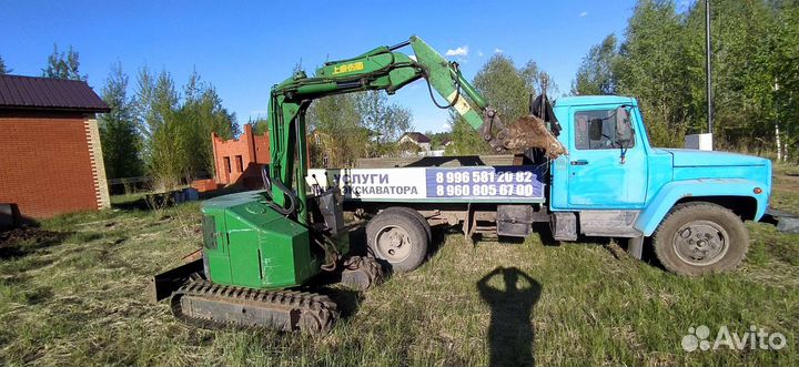 Услуги мини экскаватора, миниэкскаватора