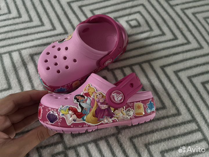 Сабо Crocs c6 disney новые