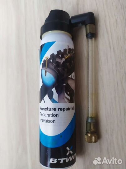 Спрей для ремонта шин, B'twin 75 мл