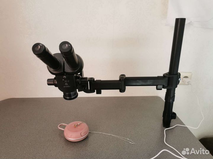 Микроскоп мбс 2 f-150 с подставкой