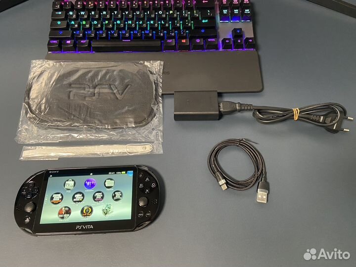 Sony PS Vita Slim 128GB (Прошитая)