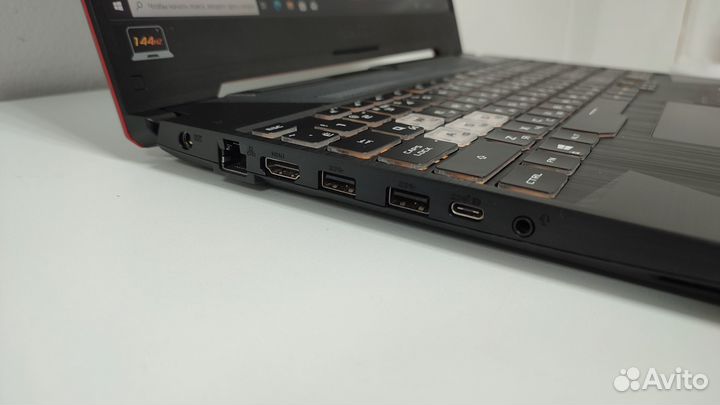 Ноутбук Asus Tuf Gaming i5-10300H/GTX1650/144Hz