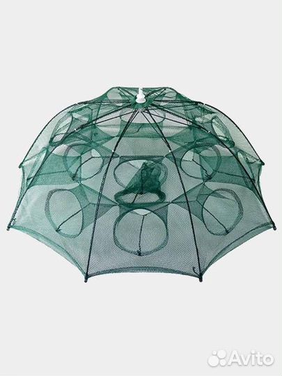 Раколовка 8 входов 12 входов зонт