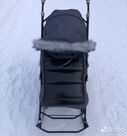 Коляска санки