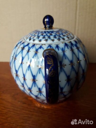 Кобальтовая сетка. лфз. Сахарница