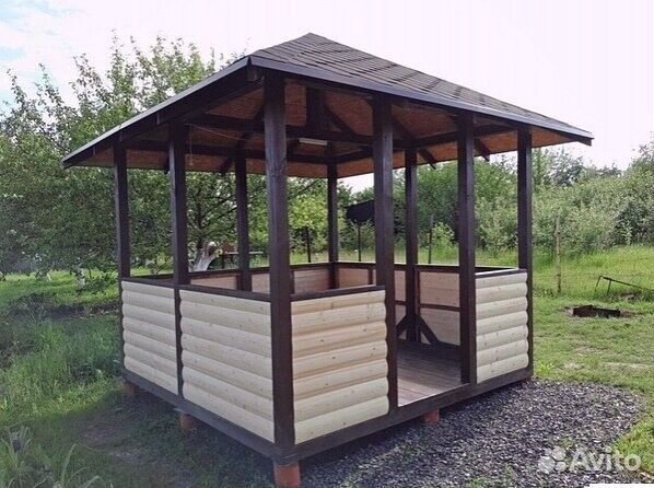 Беседки, бани