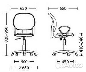 Компьютерное кресло Alfa