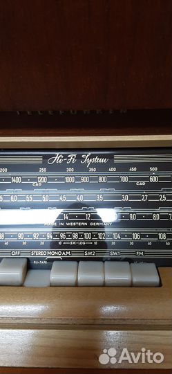 Приёмник ламповый Telefunken 5094 wk/stereo