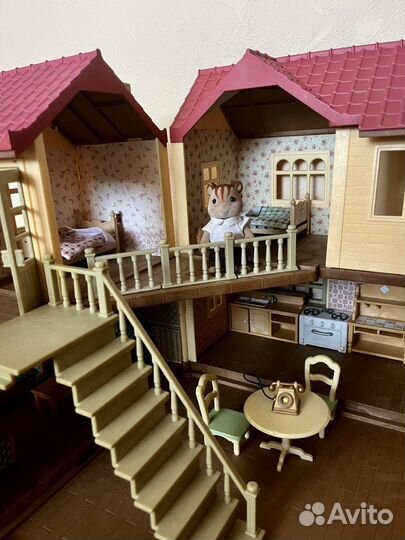 Sylvanian Families домик с мебелью