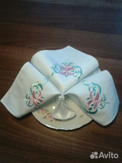 Столовые салфетки набор из 6 шт. (Ателье NV)