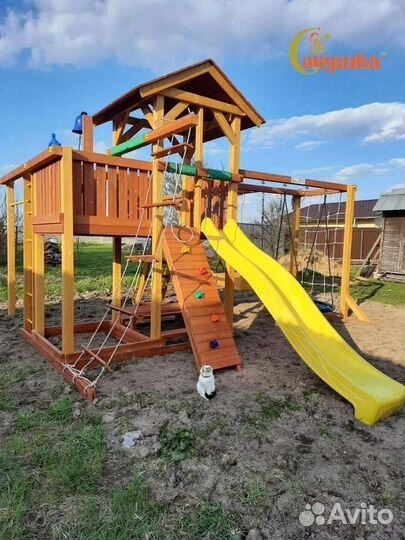 Детская площадка уличный комплекс доставка кэшбэк