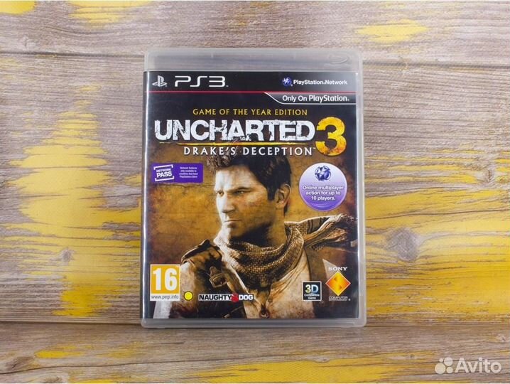 Диск PS3 Uncharted 3: Drake’s Deception (Б/У)