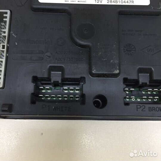 Блок комфорта Renault Duster 2012