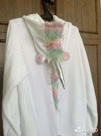 Костюм кигуруми пижама единорог