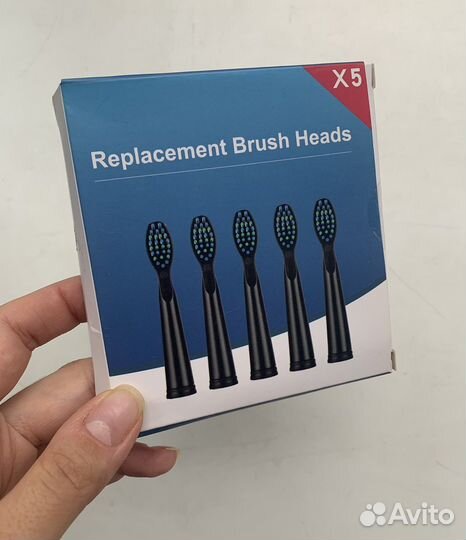 Съёмные насадки для электрической щетки Seago