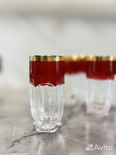 Набор стаканов 6 шт Crystalite Bohemia