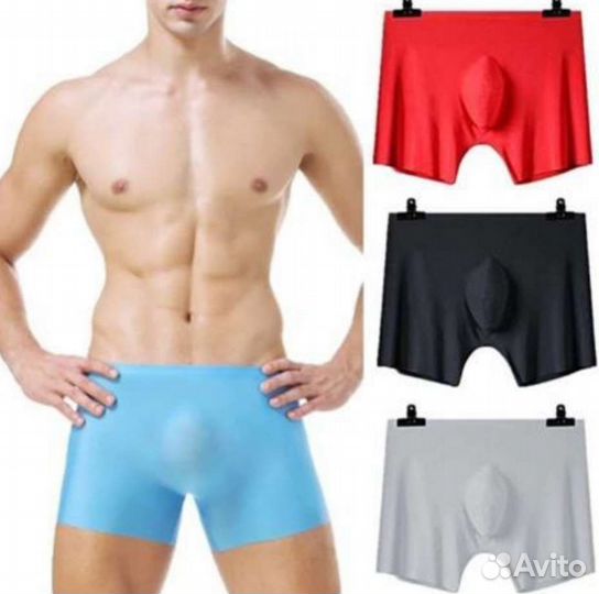 Мужкие бесшовные трусы стринги