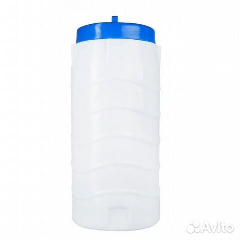 Ёмкость вертикальная 2000л белая Байдар Пласт