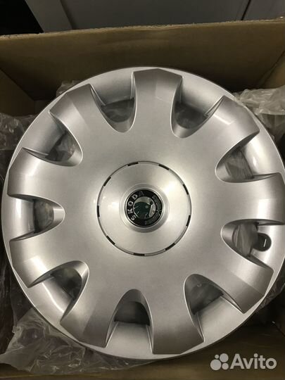 ORG колпак skoda новый 1Z0601147A VAG