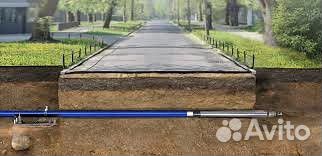 ГНБ, водопровод, канализация,прокол под дорогой