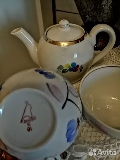 Самовар гжель