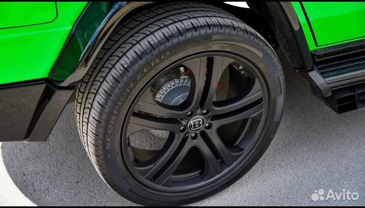 Парящие динамические колпачки Mercedes/brabus