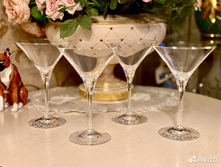 Хрустальные Фужеры Nachtmann Бавария. Для мартини