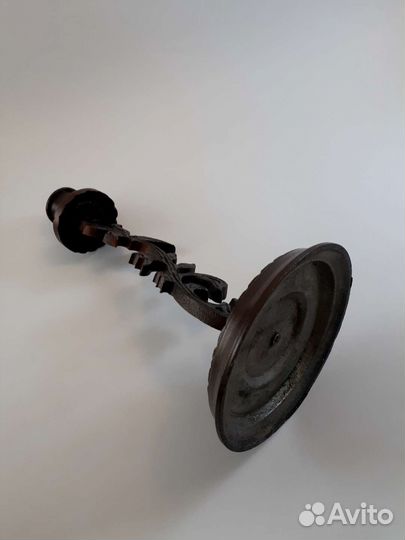 Подсвечник из металла старинный СССР отл.состояние