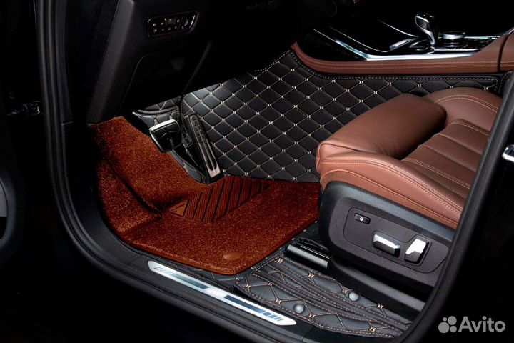 3D Коврики Hyundai из Экокожи