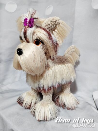 Игрушка ручной работы йорк
