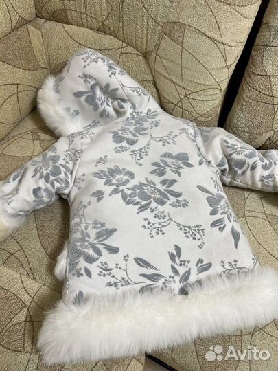 Дубленка на девочку овчина