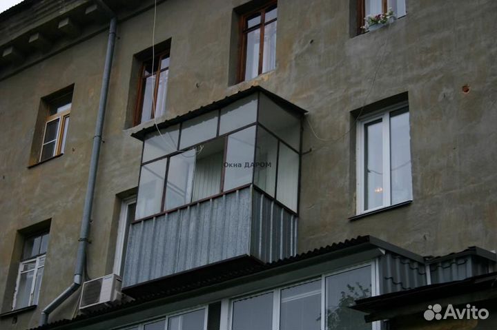 Лоджия вместо балкона