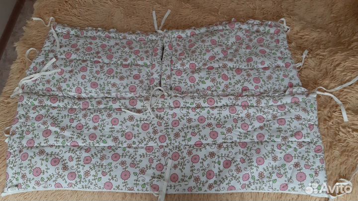 Бортики в детскую кроватку