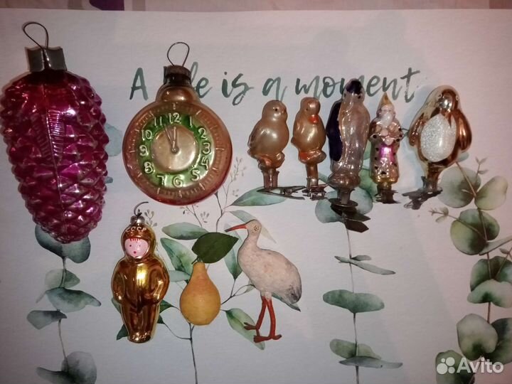 Елочные игрушки СССР