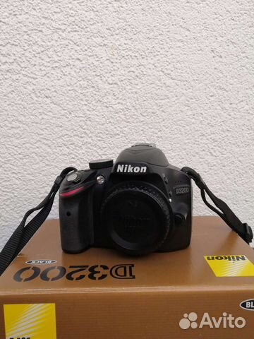 Зеркальный фотоаппарат nikon d3200 body