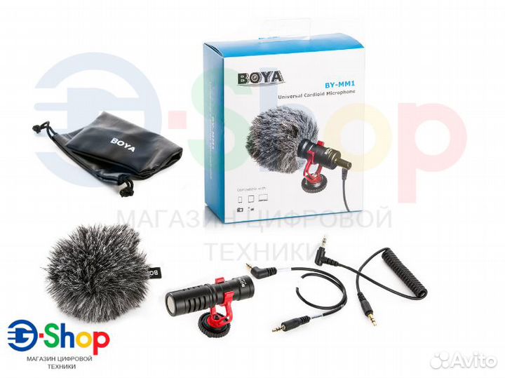 Микрофон накамерный Boya BY-MM1