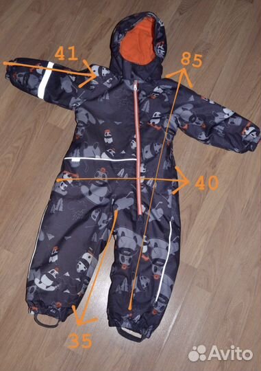 Демисезонный комбинезон lassie, р-р 92+6