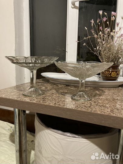 Вазы для фруктов времен СССР