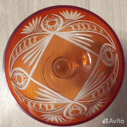 Пара фужеров/креманка/конфетница