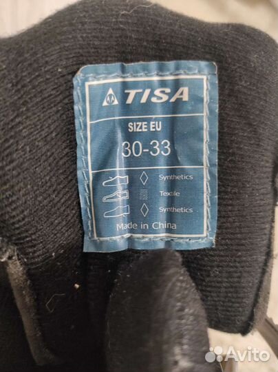 Коньки детские раздвижные Tisa 30-33