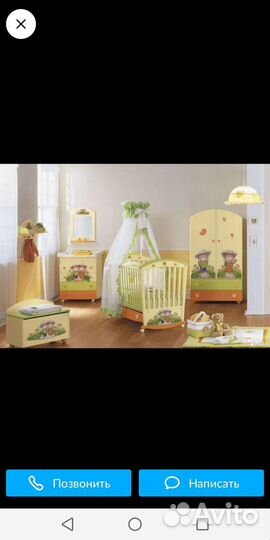 Детская кроватка Италия Erbesi