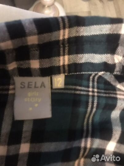 Рубашки в клетку на рост 146