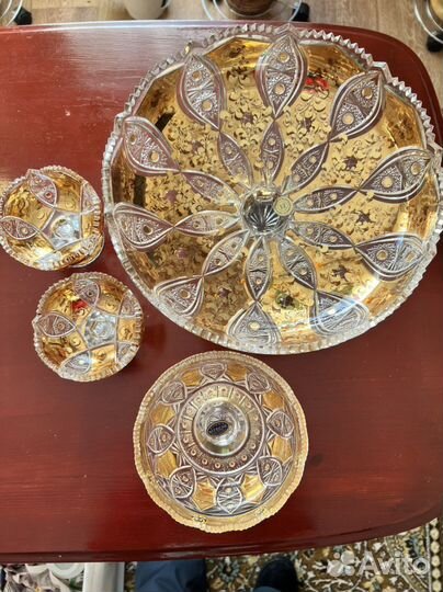 Ваза для фруктов bohemia