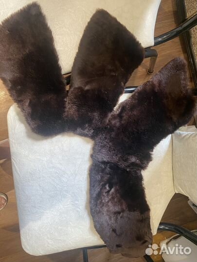 Мех натуральный, воротник овчина СССР