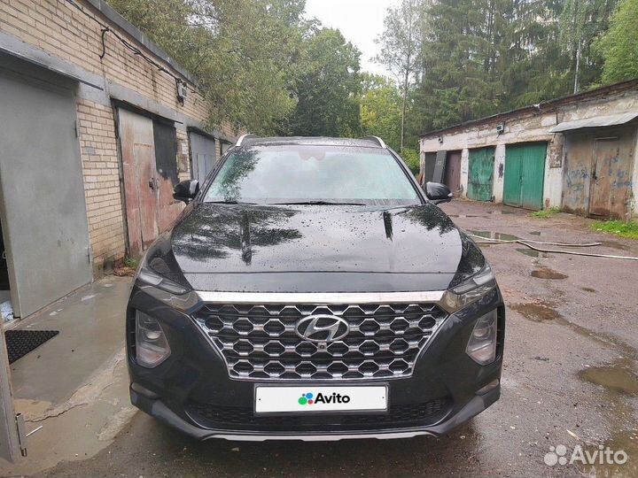 Hyundai Santa Fe 2.2 AT, 2020, 84 753 км